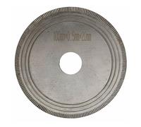 HQABCUTR Lama for sega for lastra di roccia lapidaria diamantata da 4" pollici, 100 mm, bordo dentellato da 0,7 mm, foro for albero da 20 mm for gemme, agata e diaspro