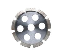HQABCUTR Scanalatore for muri da 5" e 125 mm, lama for taglio calcestruzzo a forma di V, sega circolare for scanalatura, strumento for riparazione crepe