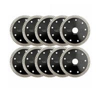 HQABCUTR Set di 10 dischi da taglio diamantati da 4" e 4,5" for piastrelle, marmo, ceramica, porcellana, muratura