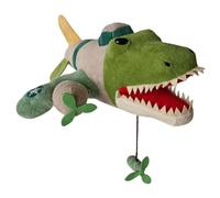 HQAYHSZD Peluche Toy, TungTung Sahur Plush Tralalero Tralala Toy, Soft Stuffed Animal Pillow Doll, Gift for Boys and Girls