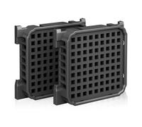 HQCM 2 filtri Fresh Air per Liebherr frigorifero - Premium filtro al carbone attivo adatto per 9096989, 988246000, 988246001, 9882429, 9882460, sostituisce 7440021-00 carbone attivo, quadrato