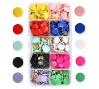 HQdeal 300Pcs Multicolori Puntine da Disegno, Puntine a Testa Tonda, Puntina Decorativa, Creative Colorata Puntine da Disegno, Spilli per Lavagna, Puntine di Mappa per Mappa, Ufficio, Lavagne Sughero