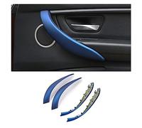 HQGQCEZEK Maniglia Per Porta Per Auto Maniglie Per Porte Interne Sostituisci Coperchio Maniglia Per Portiera Per Serie 3 4 F30 F36 M3 (Outer Blue)