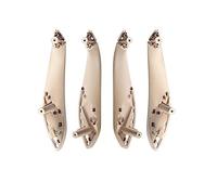 HQGQCEZEK Maniglia Per Porta Per Auto Maniglie Per Porte Interne Sostituisci Coperchio Maniglia Per Portiera Per Serie 3 4 F30 F36 M3 (Interior Beige white)