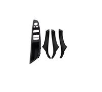 HQGQCEZEK Maniglia Porta Interna Linkslenker LHD Für B&MW 5er F10 F11 Grau Beige Schwarz Auto Innen Türgriff Panel Pull Trim Cover Rivestimento Maniglia Porta(E- black)