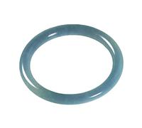 HQHYGM Bracciale in Giada Viola Naturale Blu Bracciale Moda Glamour Accessori per Gioielli Bracciale in Giada intagliata a Mano Regali per Feste da Donna (Color : Blue, Size : 60mm)