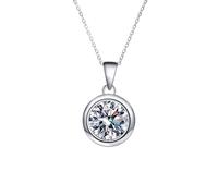 HQHYGM Delicate collane con zirconi per Donne, Eleganti Gioielli con Ciondolo a Cuore collane Lunghe per Donne e Ragazze, collane Girocollo con Amore eterno e Infinito, Piccoli Regali Personalizzati