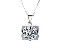 HQHYGM Delicate collane con zirconi per Donne, Eleganti Gioielli con Ciondolo a Cuore collane Lunghe per Donne e Ragazze, collane Girocollo con Amore eterno e Infinito, Piccoli Regali Personalizzati
