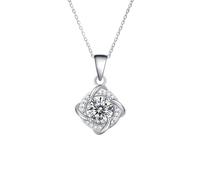 HQHYGM Delicate collane con zirconi per Donne, Eleganti Gioielli con Ciondolo a Cuore collane Lunghe per Donne e Ragazze, collane Girocollo con Amore eterno e Infinito, Piccoli Regali Personalizzati