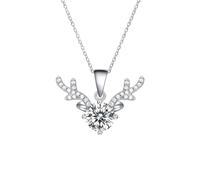 HQHYGM Delicate collane con zirconi per Donne, Eleganti Gioielli con Ciondolo a Cuore collane Lunghe per Donne e Ragazze, collane Girocollo con Amore eterno e Infinito, Piccoli Regali Personalizzati
