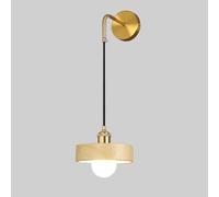 HQHYGM Lampada da Parete in Metallo con venature del Legno con Finitura a trasferimento d'Acqua Lampada da Parete Decorativa per Fattoria Lampada da Parete per corridoio Lampade da Parete