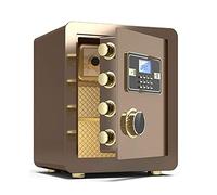 HQHYGM s Home Piccolo archivio elettronico con Password e Impronte digitali, schedario ignifugo, Impermeabile e antifurto, ad Alta Sicurezza, Altezza 40 cm/45 cm (40x36x32 cm)