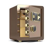 HQHYGM s Home Piccolo archivio elettronico con Password e Impronte digitali, schedario ignifugo, Impermeabile e antifurto, ad Alta Sicurezza, Altezza 40 cm/45 cm (40x36x32 cm)