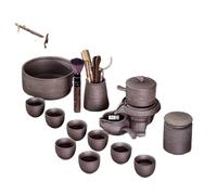 HQHYGM Set da tè Automatico di Fascia Alta con Sabbia Viola pigra con Rami aggrovigliati per la casa Tazza da tè Kung Fu Tazza da tè a Foglie sciolte Macchina più ripida, per tè/Ufficio/Casa/Teiera