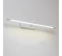 HQHYGM Specchio a Parete Anteriore da Parete da Bagno Parete Chiara per Interno a Parete Decorativa a Parete Decorativa Acrilico per Bagno per Camera da Letto (Luce Bianca neutrale 46 cm)