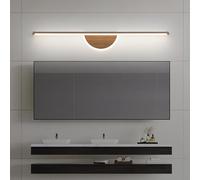 HQHYGM Specchio da Parete Anteriore luce Minimalista lineare Lunga Parete interna in Ferro da Parete Bagno Decorativo (Non Legno Massiccio) per il corridoio della camera da letto del soggiorno (60 cm