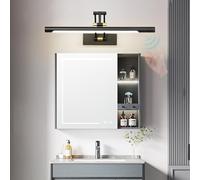 HQHYGM Specchio Frontale Parete interna Luce Da Parete impermeabile con sensore di Movimento a Mano Lampada Da Parete con Braccio Regolabile Lungo Banda di Vanità Bagno (luce
