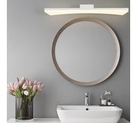 HQHYGM Vanity Wall Light Bathroom Over Mirror Wall Lamp Indoor Wall Bathroom Waterproof Wall Long Strip Acrylic for Makeup Bedroom Living Room (White-Neutral Light 80cm)