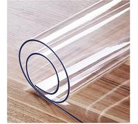 HQQMNY Protezione per tavolo trasparente, tappeto da tavolo anticaldo, tovaglia trasparente per ufficio, divano, tavolo da pranzo, 2 mm-70 x 160 cm