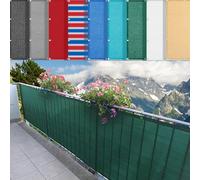 HQQMNY Tenda da sole con occhielli, 1 m x 6 m, rete di protezione solare da giardino, 95%, resistente ai raggi UV, per parco giochi, serra, verde