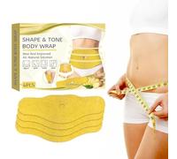 HQRKOTM 4 Pezzi Patch sottile,patch pancia e fianchi dimagrante brucia i grassi sull'addome, secchio vita, grasso addominale