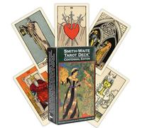 HQRKOTM 78 Classici Tarocchi Divinazione Tarocchi, per principianti giocattolo di divinazione carte dei tarocchi olografiche carta di divinazione del destino