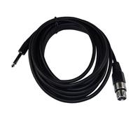 HQRP 0.6cm Maschile 6.35 MM Ts Mono Connettore Per 3-Pin Femmina XLR Cavo 5m