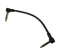 HQRP 0.6cm Ts Strumento Cavo Basso Amp 6.35mm Jack Maschio Stereo per Chitarra