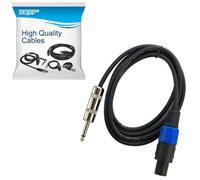HQRP 1.8m Speakon A 1/4-inch Ts Cavo per Diffusori Professionale Audio Systems