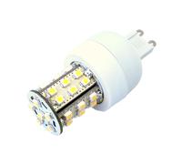 HQRP 100-240V AC 2.3W G9 Base 36 LED SMD3528 Bianco Caldo 2901-3500K Lampadina