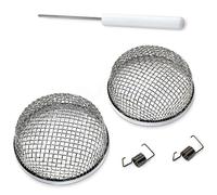 HQRP 2.8 " Rv Fornace Sfiato Cover Aviatore Bug Roditore Schermo per Camco 42141