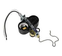 HQRP 2-Light Presa Interruttore per Soffitto Ventola Tirare Catena E26 E27 Luce