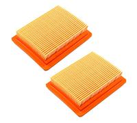 HQRP 2-Pacco Filtro Aria Compatibile con ZENOAH 848H7083F1 per Zenoah BCZ4500DL, BCZ4500DW, BCZ4500CL, BCZ5000DL, BCZ5000DW, BCZ5000CL Decespugliatore Trimmer, GZ45N GZ50N Motore, Misuratore Sole