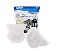 HQRP 2-pacco Filtro compatibile con Black & Decker Dustbuster NV1200AV NV1210AV NV2410N NV3610N NV4820 NV4820C NV4820CN V4820N NV6020 NV7210N NV9610N NVB115W NVB215W NVB220WC Aspirapolvere a mano