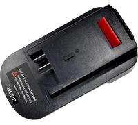 HQRP 20V Batteria Adattatore per Black & Decker 18V Ni-Cad NI-MH Convertitore