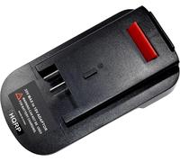 HQRP 20V Batteria Adattatore per Black & Decker 18V Ni-Cad NI-MH Convertitore