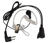 HQRP 2Pin Hands Free W/Earpiece And Push-to-talk Mic per Motorola Radio