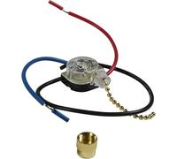 HQRP 3-Way 3-Wire Interruttore per Soffitto Ventola Tirare Catena Luce 3