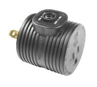 HQRP 30 A 15A Rv Adattatore Interruttore Nema TT-30P Maschile 5-15R Femminile