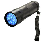 HQRP 365 NM 12 LED Ultra Violetti Lampada a Ultravioletti UV Torcia