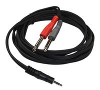 HQRP 3M 1/8 Trs a Doppio 1/4 Ts Cavo Per Mackie DB-1A/DB-1P, MR5