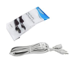 HQRP 3M Bianco Alimentazione AC Cavo per ION Blockrocker Tailgate Explorer IPA77