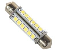 HQRP 41Mm Bianco 24-SMD Festoon Light Bulb LED Per Luci Del Cruscotto Dome Mappa