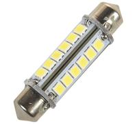 HQRP 41Mm Bianco 24-SMD Lampadina Festoon LED Per VW Volkswagen 900-631-106-90