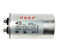 HQRP 45uF 370V Run Condensatore AC Motore Elettrico Avviamento HVAC Soffiatore