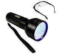 HQRP 51-LED UV Luce Flashlight Torch Rilevatore Di Scorpioni