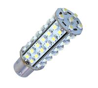 HQRP 5W BA15s Base 66 LED SMD3528 Lampadina Cool Bianco 6300K-7000K 320-370 Lume