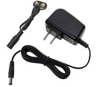 HQRP 9V Batteria Porta & Adattatore AC Ricambio per Jim Dunlop JHF1 JHOC1 Pedali