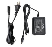 HQRP Adattatore Ca Caricatore per Samsung HMX-H320,HMX-Q10,HMX-Q10BN,HMX-Q20