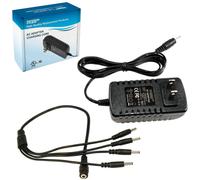 HQRP AC Alimentatore Adattatore Per CCTV Fotocamere 5V 3A + Prolunga Cavo 1.35mm